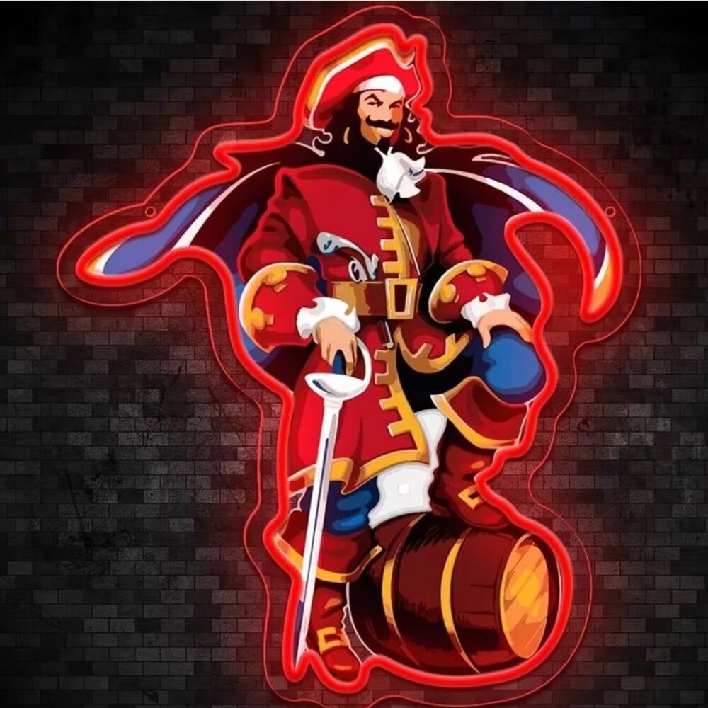 CAPTAIN MORGAN NEON LED SIGN